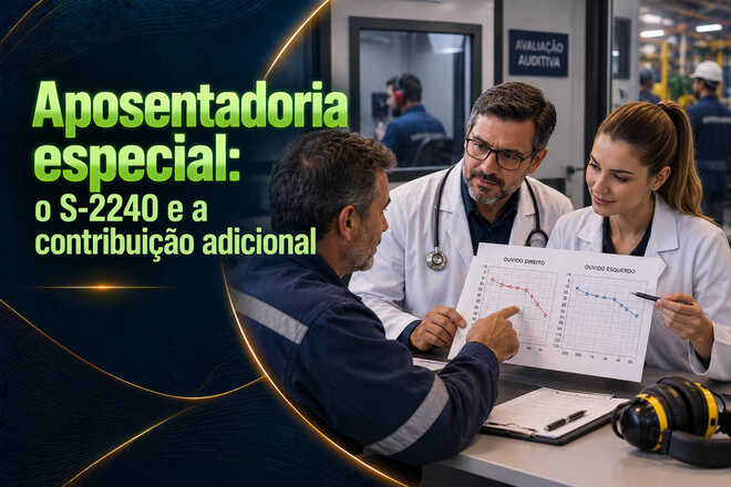 Aposentadoria especial: o S-2240 e a contribuição adicional