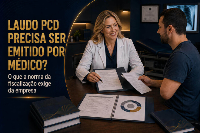 Laudo PCD precisa ser emitido por médico? O que diz a norma